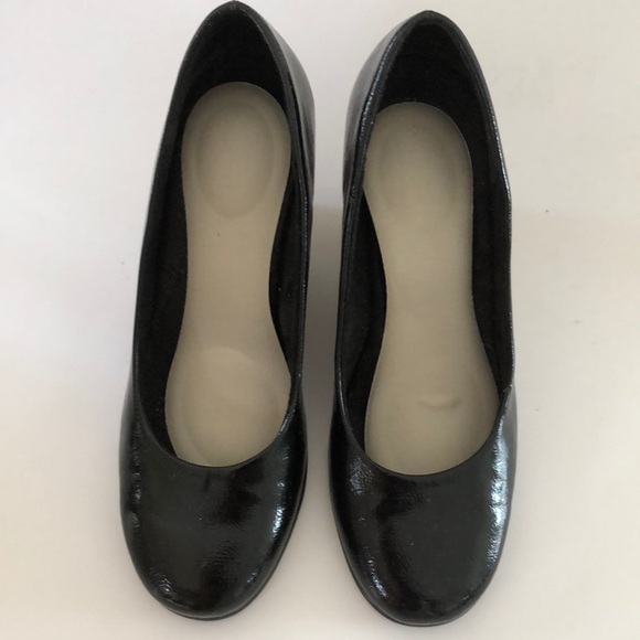 Naturalizer Shoes - My Naturalizer Black leopard wedge pumps Collection